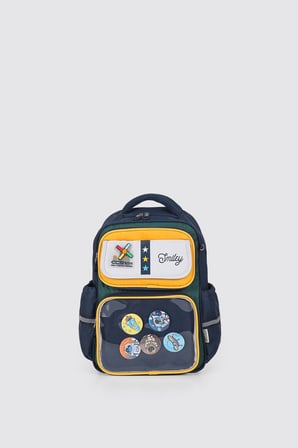 ÇÇS Kids Premium Okul Çanta Seti 3'lü İlkokul Ortaokul Sırt Çantası Termal Beslenme Çantası Kalemlik Mavi 51974