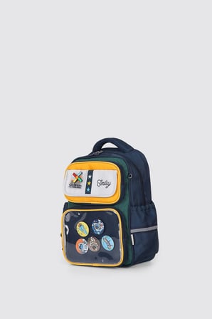 ÇÇS Kids Premium Okul Çanta Seti 3'lü İlkokul Ortaokul Sırt Çantası Termal Beslenme Çantası Kalemlik Mavi 51974