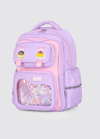 ÇÇS Kids Premium Okul Sırt Çantası İlkokul Ortaokul Günlük İthal Sırt Çantası Mor 51976