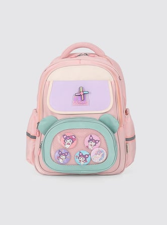 ÇÇS Kids Premium Okul Çanta Seti 3'lü İlkokul Ortaokul Sırt Çantası Termal Beslenme Çantası Kalemlik Pembe 51977