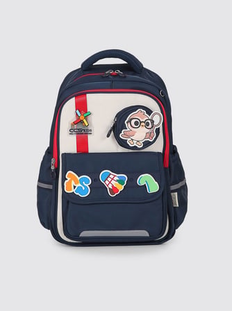 ÇÇS Kids Premium Okul Çanta Seti 3'lü İlkokul Ortaokul Sırt Çantası Termal Beslenme Çantası Kalemlik Lacivert 51979