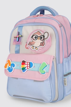 ÇÇS Kids Premium Okul Çanta Seti 3'lü İlkokul Ortaokul Sırt Çantası Termal Beslenme Çantası Kalemlik Pembe 51979