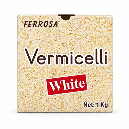 Ferrosa Vermicelli Fildişi Beyaz 1 KG