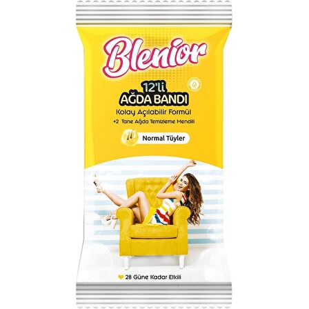 Blenior Flowpack Normal için Ağda Bandı 12'li