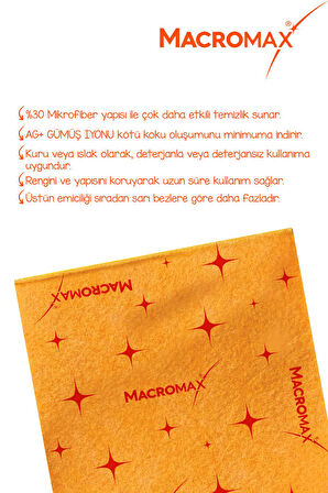 Rengarenk Temizlik Bezi - 5X2 10'Lu Avantaj Paket