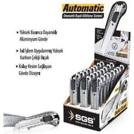 Sgs Alüminyum Gövdeli Maket Bıçağı SGS160