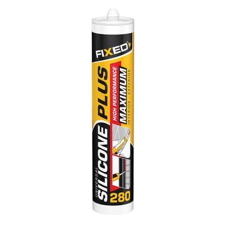 Sgs Fıxed F-280  Genel Amaçlı Siyah Silikon (280 Gr)