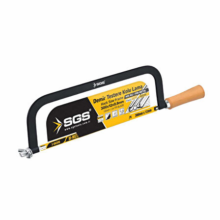 SGS DEMİR TESTERE KOLU LAMA (AĞIZLI) SGS204