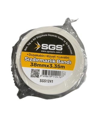 SGS 1241 KÖŞE SIZDIRMAZLIK BANDI (AKRiLİK) 38MM*3.35 MT