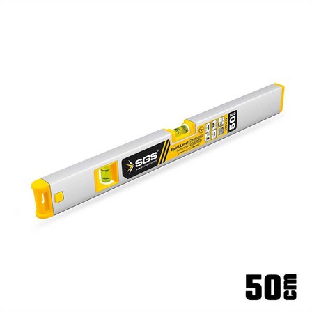 Sgs 1733 Alüminyum Mıknatıslı Su Terazisi 50 cm