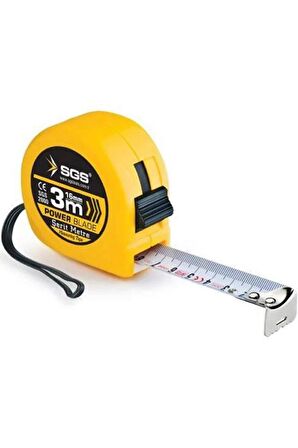 Krom Şerit Metre 3mt-16mm 2000