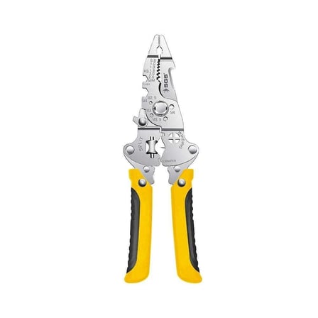 SGS 2074 Elektrikçi Pensesi 160 mm Krom Vanadyum Çelik Çok Amaçlı