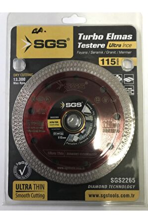 Turbo Elmas Testere 115 Mm