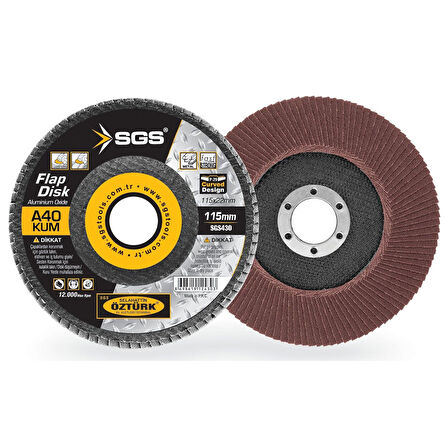 115mm Flap Disk 40 Kum (Aluminium Oxide)
