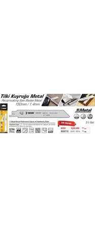 SGS2712 Tilki Kuyruğu Bıçak 150MM S922EF  1 Adet
