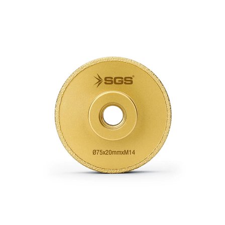SGS2797 M14-75x20 Mm Vakum Elmas Mermer Granit Tarama Diski