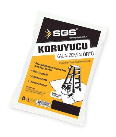 SGS 4011 Kalın Boya Örtüsü 20 M2 4X5