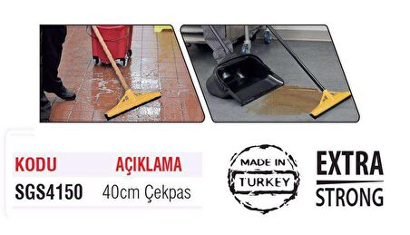 Sgs Profesyonel Çekpas SGS4150 40cm Plastik, Ekstra Dayanıklı Yapı