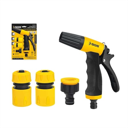 Sgs 4253 3 Fonksiyonlu Sulama Tabancası (4 Parça Set)