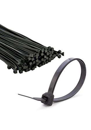 Sgs Cırt Kelepçe 3,6x250mm Siyah 100'LÜ SGS4608