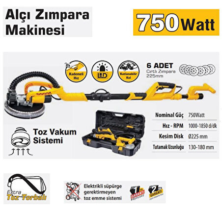 SGS 5200 ALÇI ZIMPARA  MAKİNASI 750 Watt