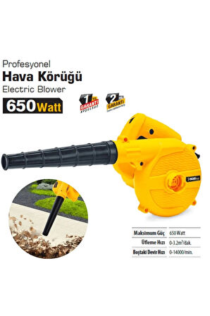 SGS Profesyonel Hava Körüğü 650 Watt SGS5221