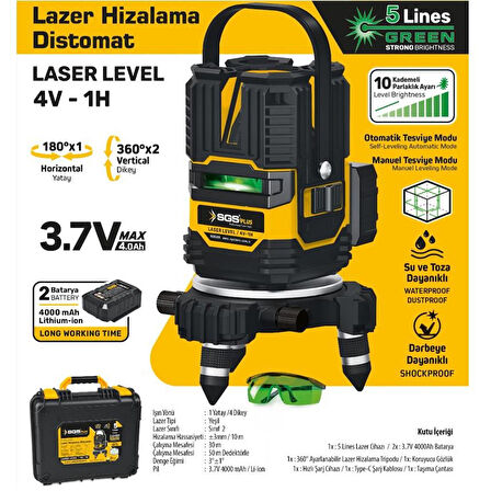 SGS 5428 LAZER HİZALAMA DİSTOMAT (ŞAKÜL) 5 Line