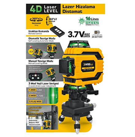 SGS 5429 LAZER HİZALAMA DİSTOMAT (ŞAKÜL) 4*360 