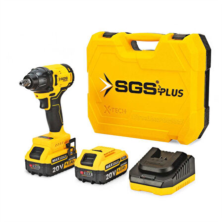 SGS AKÜLÜ DARBELİ SOMUN SIKMA / 20 VOLT / 4 Ah / BL SGS5502
