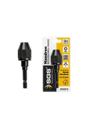 SGS5610 OTOMATİK 1/4 HEX MİNİ METAL MANDREN 0.3-6.5 MM