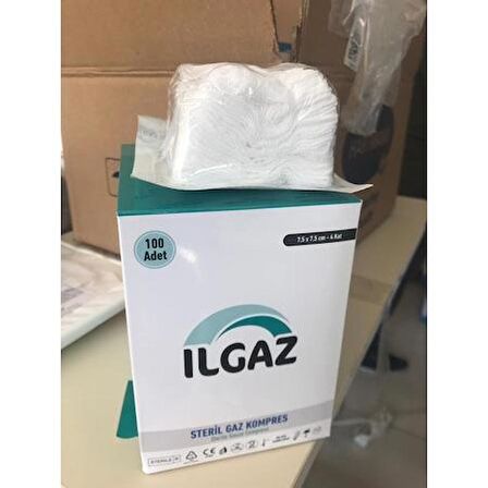 Ilgaz Gaz Kompres 5 li Zarfda 100 lü Steril