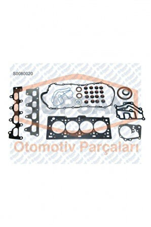 Renault Motor Takım Contası (keceli Skc LI Subap Lastıklı) Megane Clio Laguna 1,4 1,6v / 1,6 16v (k4j K4m) - Supsan S0080020