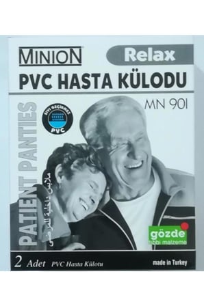 Mınıon Pvc Hasta Külodu 2 Adet