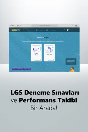 Vitamin LGS 2027 Deneme Sınavı Paketi - 11 Online Deneme (10 LGS + 1 HBS) - PDF ve Video Çözümlü (Sadece Dijital Lisans)