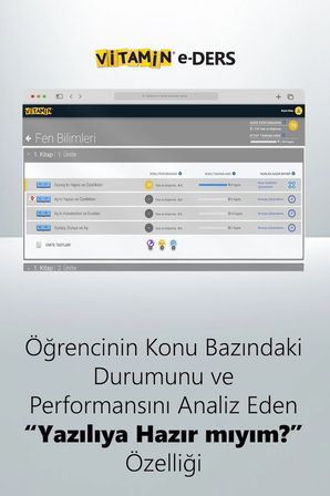 Vitamin 5. Sınıf Fen Bilimleri Online Eğitim Seti (e-Ders) | İnteraktif Deneyler ve 3D Animasyonlar