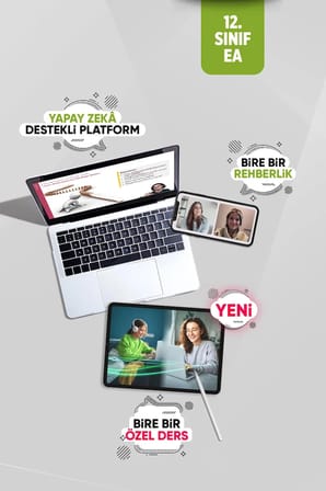 Raunt Premium YKS 2027 Eşit Ağırlık Hazırlık Seti (Sadece Dijital Lisans) - 30 Canlı Özel Ders + Birebir Sınav Koçluğu Yapay Zeka Destekli TYT AYT Online Eğitim Paketi