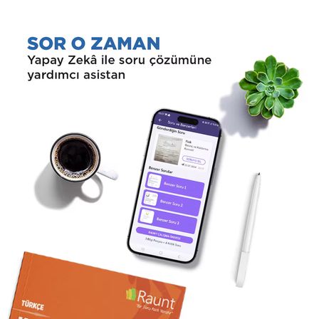 Raunt Premium YKS 2027 Sözel Hazırlık Seti (Sadece Dijital Lisans) - 30 Canlı Özel Ders + Birebir Sınav Koçluğu Yapay Zeka Destekli TYT AYT Online Eğitim Paketi