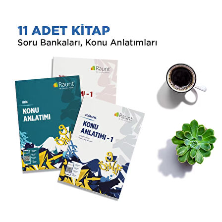 9. Sınıf (13 Kitap, Cep/Web) Yapay Zekalı, Kişisel Çalışma Planlı Ders Destek Seti
