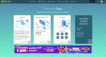 Vitamin 8. Sınıf LGS 2027 Sınava Hazırlık Seti - 28 Soru Bankası + 13 Deneme Sınavı - LGS Süper Tam Set Yapay Zeka Destekli Dijital Platform