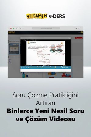 Vitamin 7. Sınıf Matematik (e-Ders) | 2225 Yeni Nesil Soru, 1976 Dakika Video | Yazılıya Hazırlık