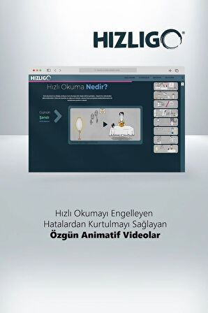 Hızlı Okuma Online Eğitimi: HIZLIGO - LGS 8.Sınıflara özel