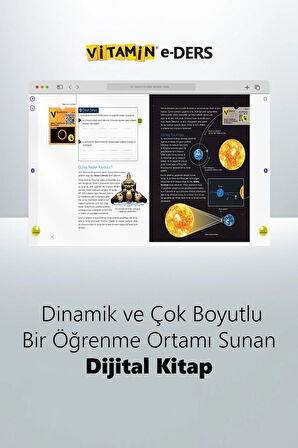 Vitamin 8. Sınıf LGS Fen Bilimleri (e-Ders) | 1520 Soru, 2372 Dakika Video | 3D Objeler ve Yazılıya Hazırlık