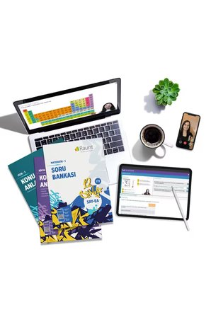 Raunt Premium YKS 2027 Sayısal Hazırlık Seti - 30 Canlı Özel Ders + Birebir Sınav Koçluğu (Yapay Zeka Destekli Dijital Platform ve 42 Parça Basılı Kitap Seti)
