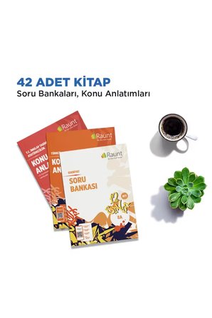 Raunt Premium YKS 2027 Sözel Hazırlık Seti - 30 Canlı Özel Ders + Birebir Sınav Koçluğu (Yapay Zeka Destekli Dijital Platform ve 42 Parça Basılı Kitap Seti)