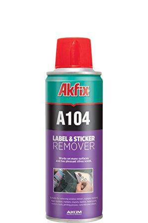 Akfix A104 Etiket Sökücü Sprey 200ml