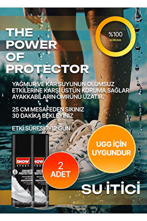 Sport Su Itici Ve Ayakkabı Koruyucu Sprey 200 Ml. 2 Adet