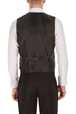 Y 102 Slim Fit Klasik Siyah Yelek