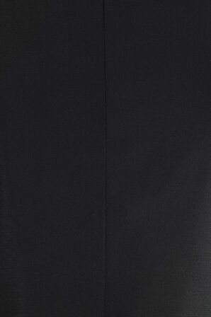 Black 037 Slim Fit Çıkma Saten Yaka Siyah Damatlık Smokin Takım