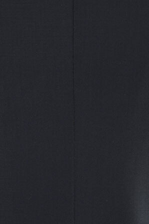 Black 037 Slim Fit Çıkma Saten Yaka Lacivert Damatlık Smokin Takım