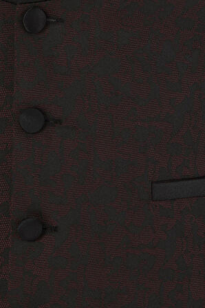 Y 141 Slim Fit Siyah Klasik Yelek